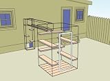 Cat Walk Petit Outdoor Cat Enclosure Color: Galvanized