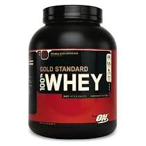 Optimum Nutrition Gold Standard 100% Whey, Double Rich Chocolate, 5.15-Pound