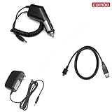 Nokia E63 Combo Rapid Car Charger + Home Wall Charger + USB Data Charge Syn ....