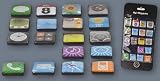 ShaSha Magnete im IPHONE-Look: APP MAGNETE (App Magnets) 18er Set