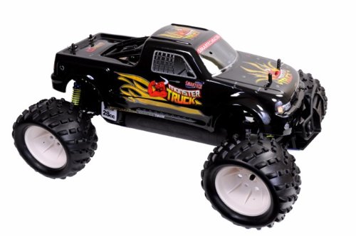 Imagen 2 de Amewi 22089 Monstertruck Big Foot - Camión radio control (28 cc, 2,4 GHz, escala 1:5, RTR) [importado de Alemania]
