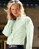 UltraClub Ladies Long-Sleeve Performance Pinpoint. 8361
