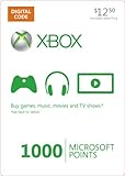 Xbox LIVE 1000 Microsoft Points [Online Game Code]