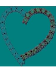 1.34CT-DIAMOND HEART PENDANT / 10KWG