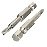 1 ピース 1/4Hex シャンク 50 ミリメートル長い 3 ミリメートル トライアングル ドライバー ビット グレー