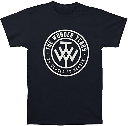 Wonder Years Men's No Closer To Heaven T-shirt Medium Blue