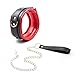 HOT TIME Leather Choker Bondage Neck Collar Chain Leash Comfortable flirting