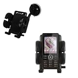 Sony Ericsson G900 Flexible Car Windshield Holder - Gomadic Brand