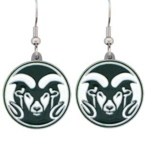 Buy NCAA Dangling Earrings - Colorado State Rams by Siskiyou Gifts