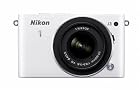 Nikon 1 J3 14.2 MP HD Digital Camera with 10-100mm VR 1 NIKKOR Lens (White)