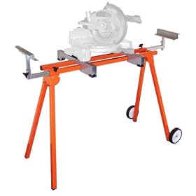 PortaMate PM3900 D.I.Y. Miter Saw Stand with 6-inch Wheels