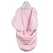 Baby's Little Rose Swaddle Bag for 0-3 Months By Blankets And Beyond Pink