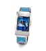 Ladies Blue Holographic Dolphin Bangle Bracelet Watch