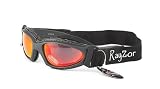 Lunettes Masque 2 en 1 Ray-Zor UV400 Ski, Surf, SnowBoard, Freeride, Ski Randonn&eacute;e, Alpinisme, Cyclisme, Vtt, Moto, Quad, Kayak, Kite, Voile, Jet Ski, Escalade, Parachutisme, Parapente, Multisports