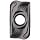 Sandvik Coromant COROMILL Carbide Milling Insert, R390 Style, Rectangular, S30T Grade, TiAlN Coating