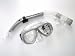 Bodyglove Retro II Mask & Snorkel set  (silver)