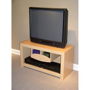4D Concepts Large TV Stand, Beech by