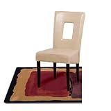 Diamond Sofa Bonded Leather Dining Side Chairs (Set of 2)