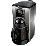 Mr. Coffee FTXSS43GTF 12-Cup Programmable Coffeemaker, Stainless Steel