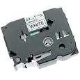 Brother 1 Inch x 26.2 Feet Black on White for P-Touch (TZ251)