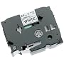 Brother 1 Inch x 26.2 Feet Black on White for P-Touch (TZ251)