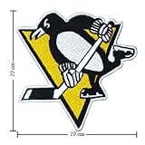 Pittsburgh Penguins Logo 1 Embroidered Iron on Patches From Thailand