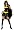 Bat Girl Black