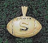 Anderson Jewelry Stanford Cardinal Football Gold Charm