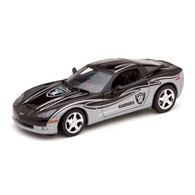 Upper Deck Collectibles NFL Corvette Coupe - Oakland Raiders