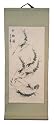 Shrimp scroll - chinese brush painting