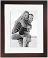 MCS Wood Float Frame 8 by 10-Inch, Walnut Finish