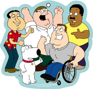 Family Guy Group Air Freshener A-FG-0005