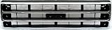 89-91 FORD F-SERIES PICKUP f150 f250 f350 f450 f550 GRILLE TRUCK, Chrome (1989 89 1990 90 1991 91) 7730 E9TZ8200A