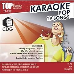 Avril Lavigne, Norah Jones and Vanessa Carlton Top Tunes Karaoke CDG Vol. 37 TT-196