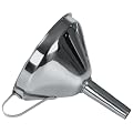 Fackelmann 40428 Nirosta Trichter 10 cm, Edelstahl