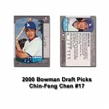 2000 Bowman Draft Picks Chin-Feng Chen Rookie Card