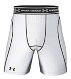 UNDER ARMOUR(アンダーアーマー) ベンチレーテッドコンプレッションショーツ ホワイト 25