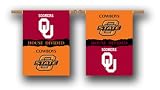 Oklahoma State University Cowboys Rivalry Flag Banner