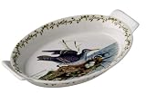 Review Portmeirion 61325.00 / Portmeirion Birds of Britain Earthenware 12-1/2-Inch Oval Gratin Dish
