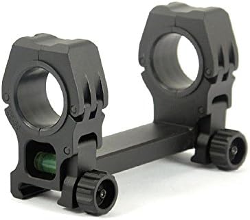MUDCAT OUTDOORS QD-L Scope Mount Integrated Anti Cant Scope Level Black