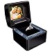 Euricase CL-TT1MNSOBMP Video and Photo Digital Jewelry Ring Box (Glossy Black)
