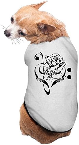 Dog Costumes Fleece Rose Music Heart Dog Carriers