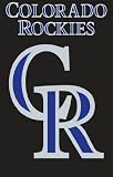 MLB Colorado Rockies Applique Banner Flag