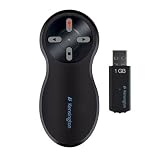Kensington Wireless Presenter with Laser Pointer and 1 GB Built-in Memory (Black)
