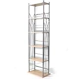 DAKOTA - 100 DVD Blu-ray / 150 CD Media Storage Tower Shelves - Silver