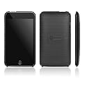 Macally Metro-T Einrastende Schutzhülle für Apple iPod Touch 2. Generation schwarz