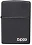 Black Standard Zippo Lighter