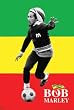 Bob Marley - Playing Soccer - 24x36 Poster