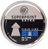 RWS Superpoint Extra .22 Cal, 14.5 Grains, Pointed, 500/Tin