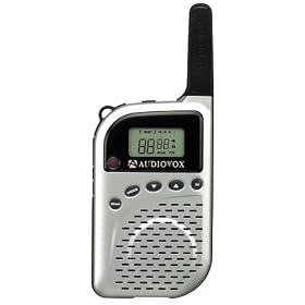 Audiovox Electronics GMRS500SLK 5 Mile Ultra Slim GMRS 2-Way Radio with FM Radio